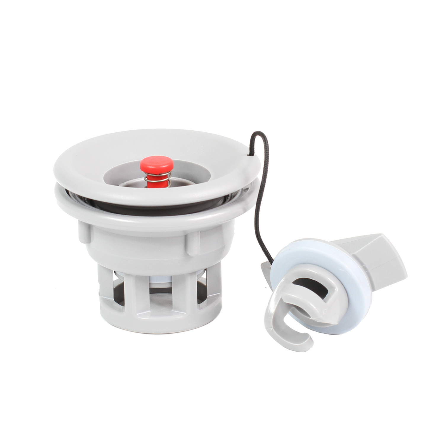 Push-push valve (0,2 Bar)
